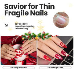 Beetles Red Nail Polish quick-dry air-dry scene shows fast drying without lamps