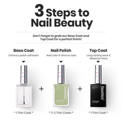 Beetles Nail Polish Set P176 quick-drying formula dries in minutes without lamp