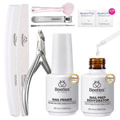 Beetles Nail Prep Kit Dehydrator reduces oils for better adhesion during gel manicures.