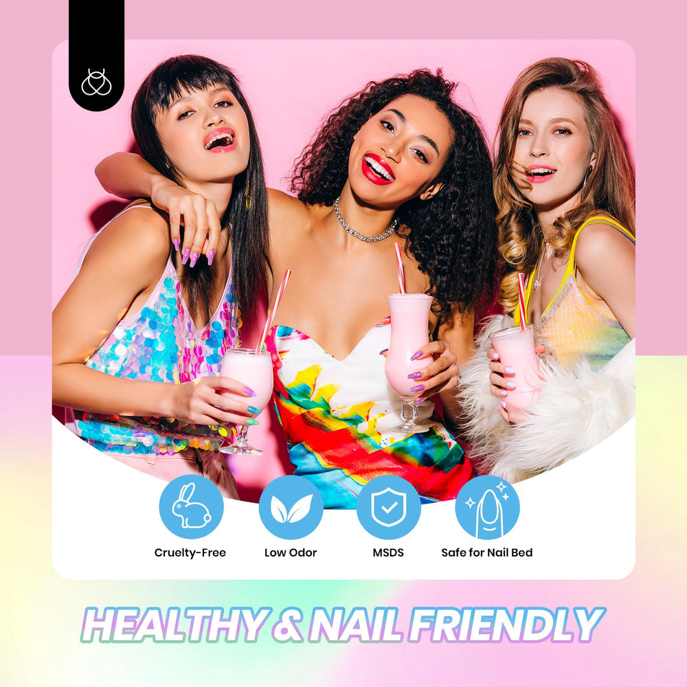 Beetles Neon Gel Nail Polish Yellow offers sunny translucent hue for gradients