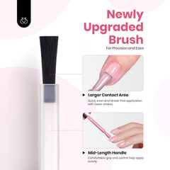 Beetles Nude Gel Nail Polish offers long-lasting shine with proper base and top coats.
