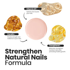 Beetles Gel Polish quick-dry formula in Coconut Mousse for fast manicures.