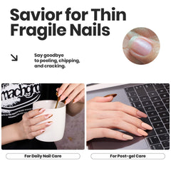Beetles Nude Nail Polish Set Coconut Mousse offers long-lasting color.
