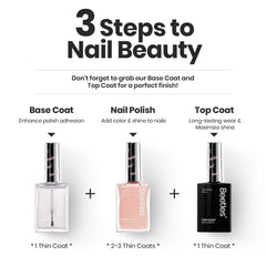 Beetles Nude Nail Polish Set delivers salon-quality look at home.