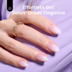 Beetles Ombre nails with salon-like finish for at-home wear
