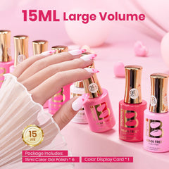 Nail art in daily life with Beetles Pink Escape for easy at-home use.