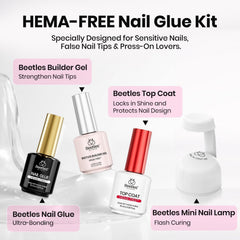 Beetles portable nail lamp for quick at-home curing