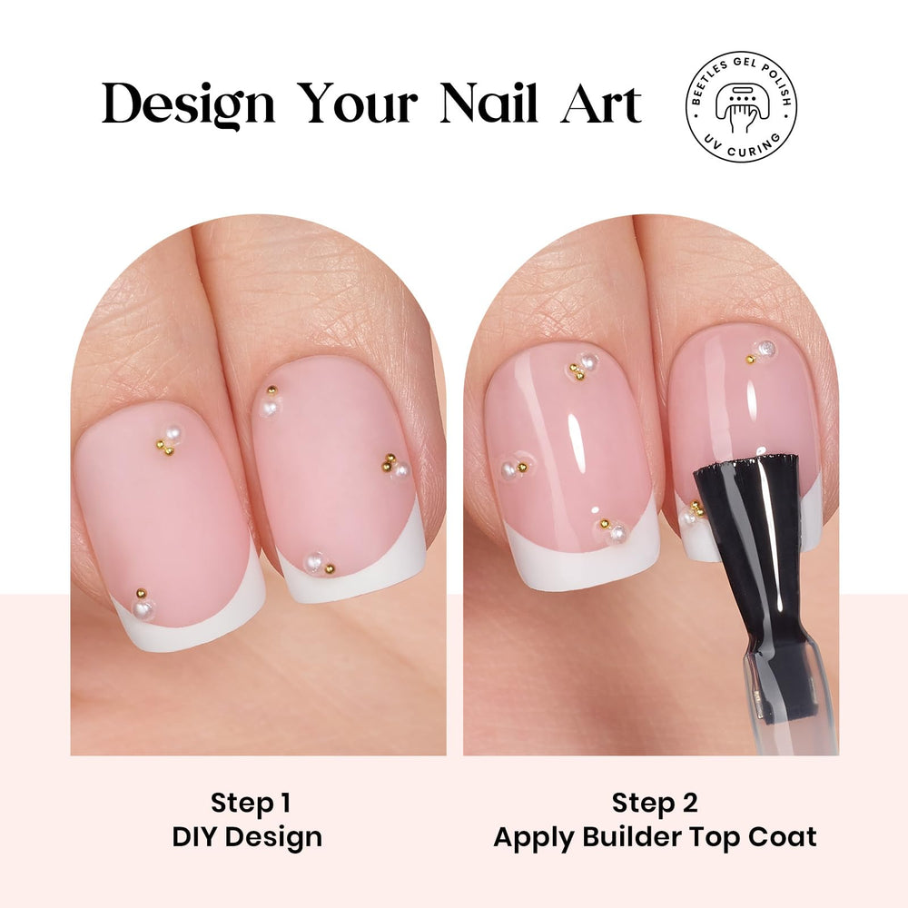 Beetles press-on nails contents show a complete all-in-one kit
