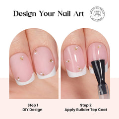 Beetles press-on nails contents show a complete all-in-one kit