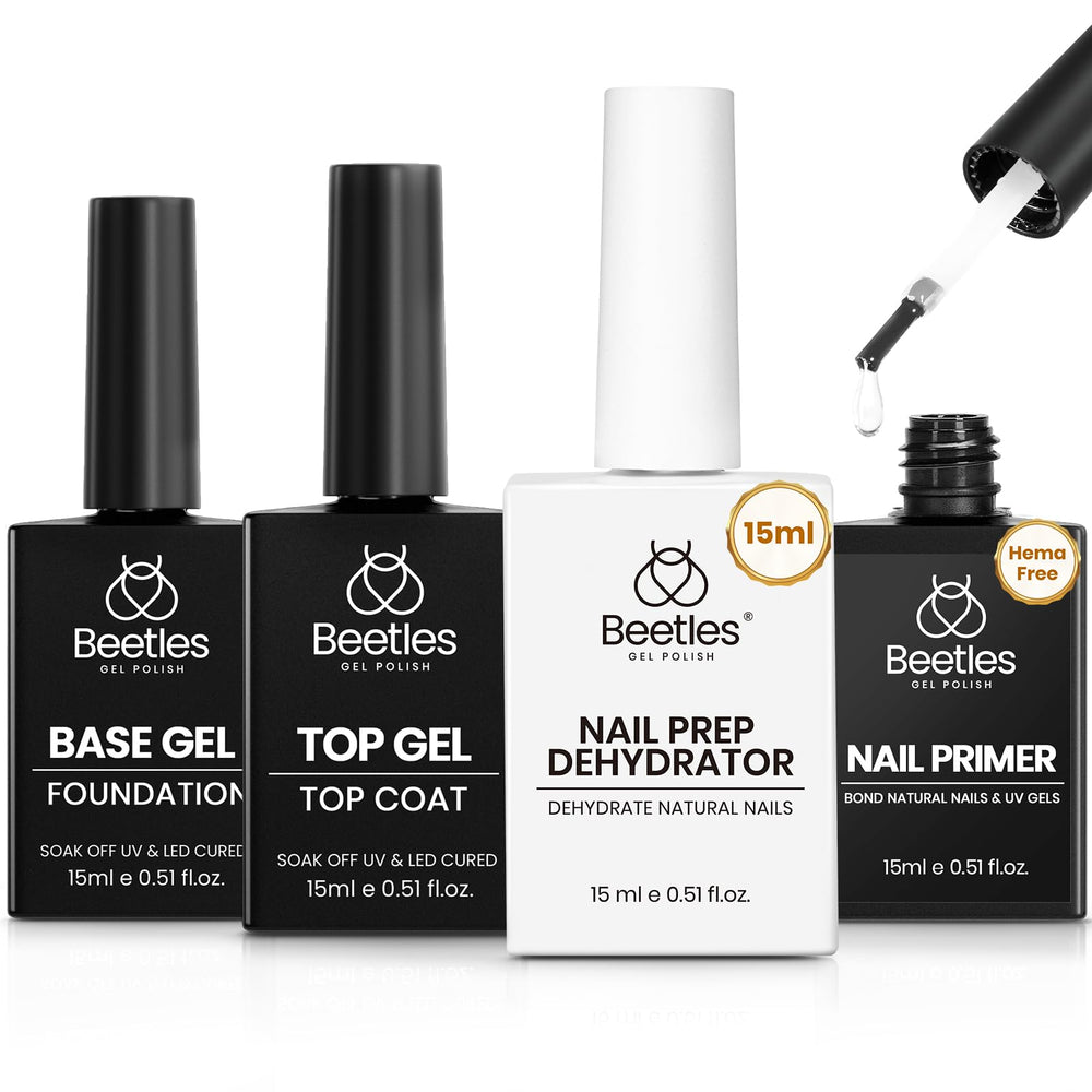 Beetles professional manicure kit image showcasing a complete prep for gel nails.