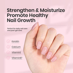 Beetles Rubber Base Gel cures under UV LED lamps for fast manicures