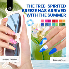 Beetles seasonal color range includes red, nude, blue, and more.