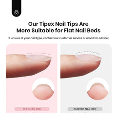 Beetles Tipex durable tips last up to three weeks with proper glue