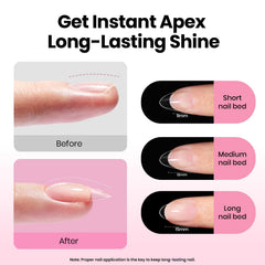 Beetles Tipex Lite base coat 7-5ml enhances adhesion and shine