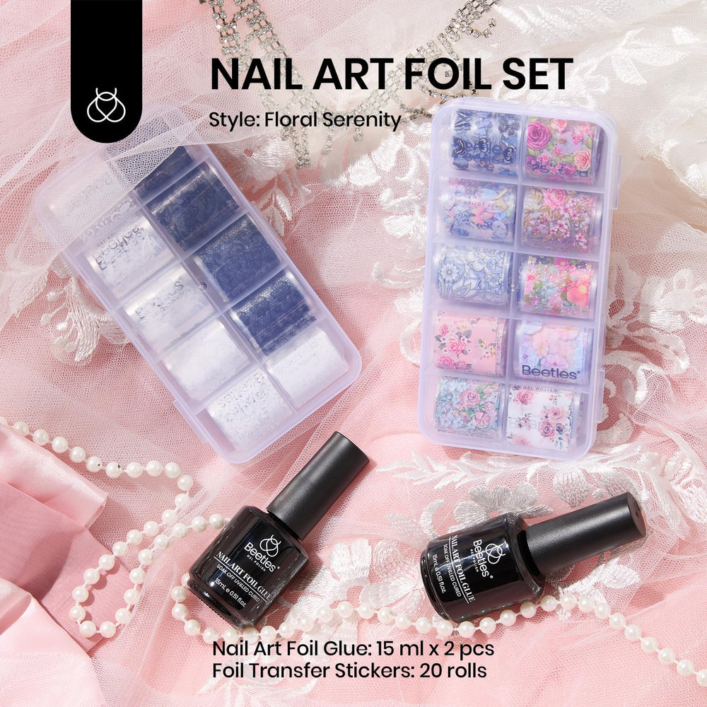 Beetles transfer-set enables quick DIY mani with professional-looking results.
