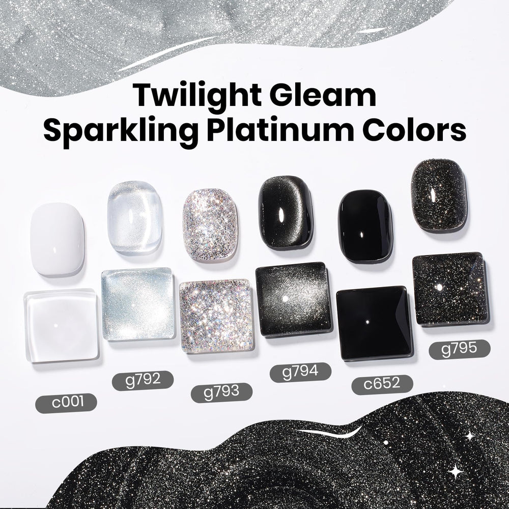 Beetles Twilight Gleam gift set perfect for nail art enthusiasts