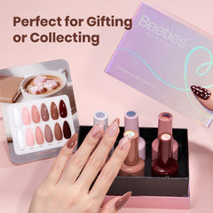 Beetles UV/LED curing formula dries fast for efficient home manicures.