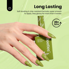 Beetles UV/LED nail lamp-curing compatibility for salon-like results.