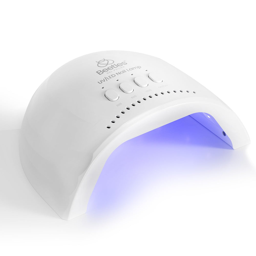 Beetles UV Nail Lamp safety protection view emphasizing overheating prevention