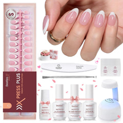 Beetles X Press Kit mini nail lamp for quick at-home manicures.