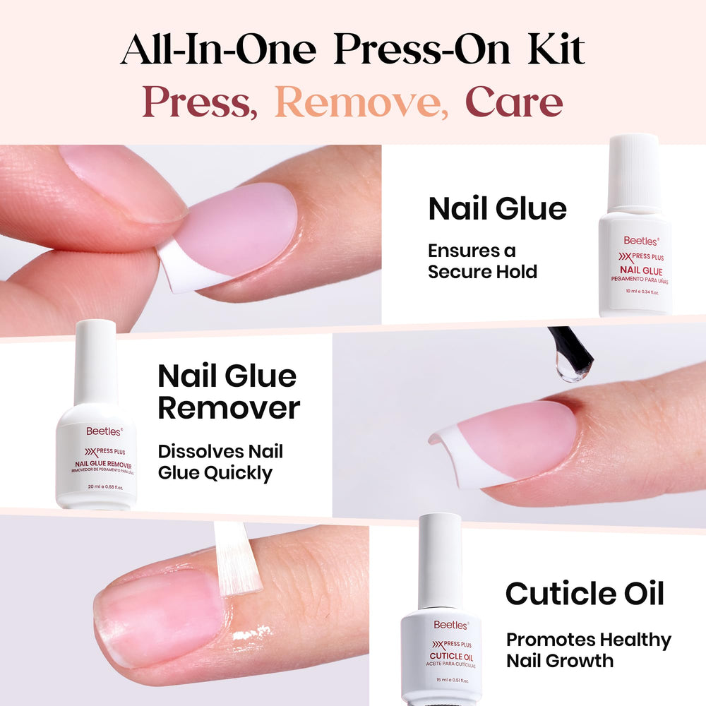 Beetles X Press Plus all‑in‑one kit enables quick at‑home nail changes