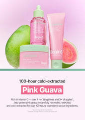 BeginS by JUNGSAEMMOOL heat-activated texture delivers a steam-like massage.