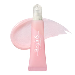 BeginS Pink Soda tinted lip oil bottle delivers hydrating color for daily wear