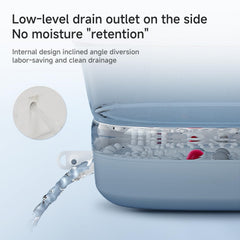 Beici foot spa expanded inner diameter for comfortable foot placement.