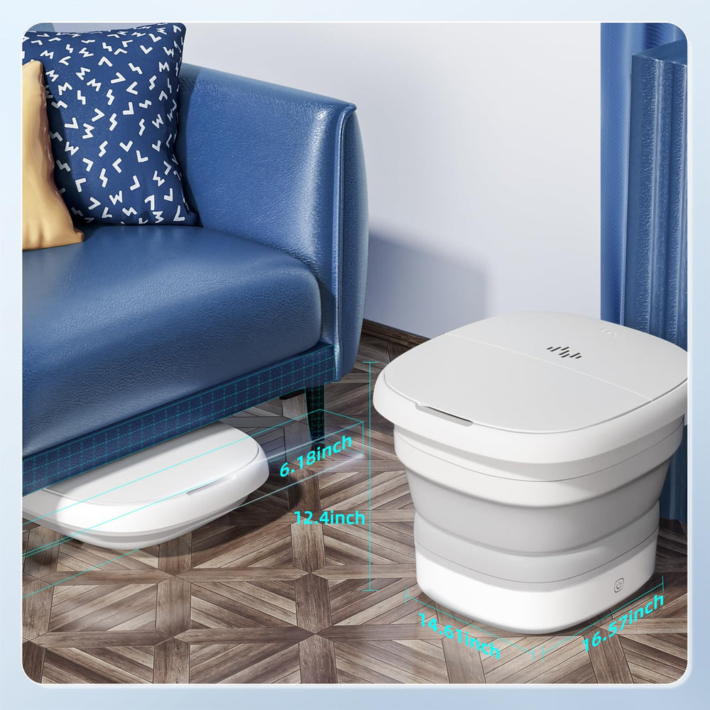 Beici foot spa folding design with cord storage to keep space tidy.