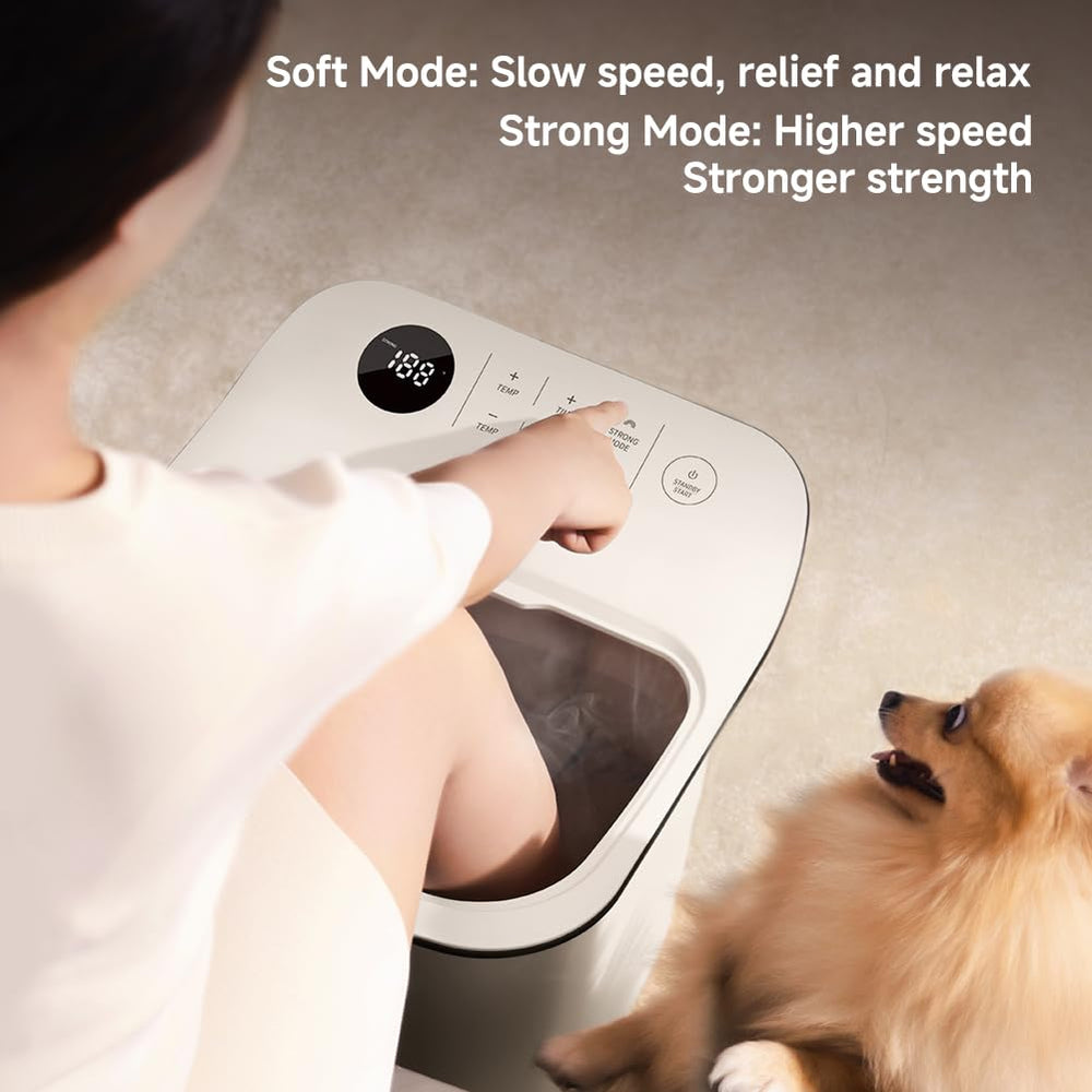 Beici foot spa heating system maintains steady water temperature