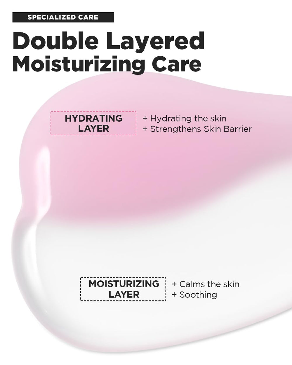 BEISIKS SKINRxLAB MadeCera being patted onto skin for gentle hydration.