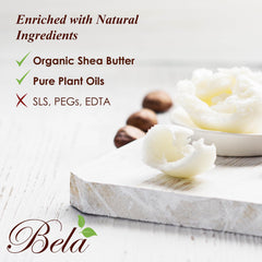 BELA Pomegranate Soap bar with Australian-made label, triple milled quality
