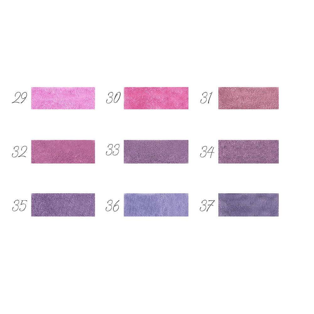 Compact packaging of Belé Make Up Italia B-One Eyeshadow 31 Jam Glitter ideal for travel and quick touch-ups.