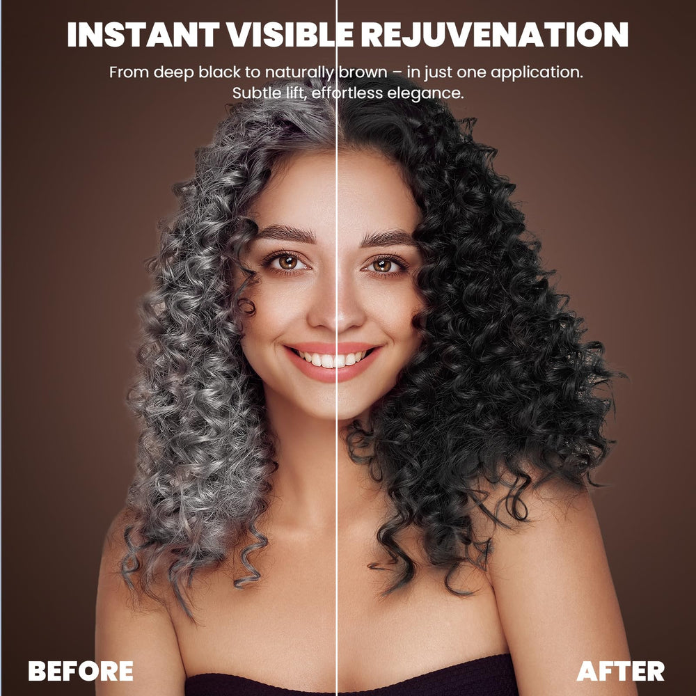 BELEZALIB 3-in-1 shampoo-dye-conditioner provides color and conditioning in one step.
