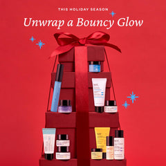 belif advent calendar doors reveal daily skincare treasures for hydrated skin.