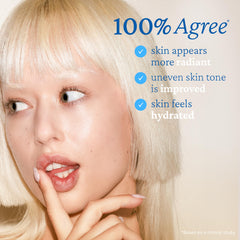belif Vitamin C Golden Glow Serum on sun-kissed skin for radiant warmth.