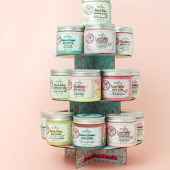 Bella and Bear Goddess Body Butter texture close-up shows creamy formula