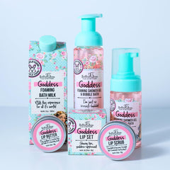 Bella & Bear lip care and butters included for soft, smooth lips.