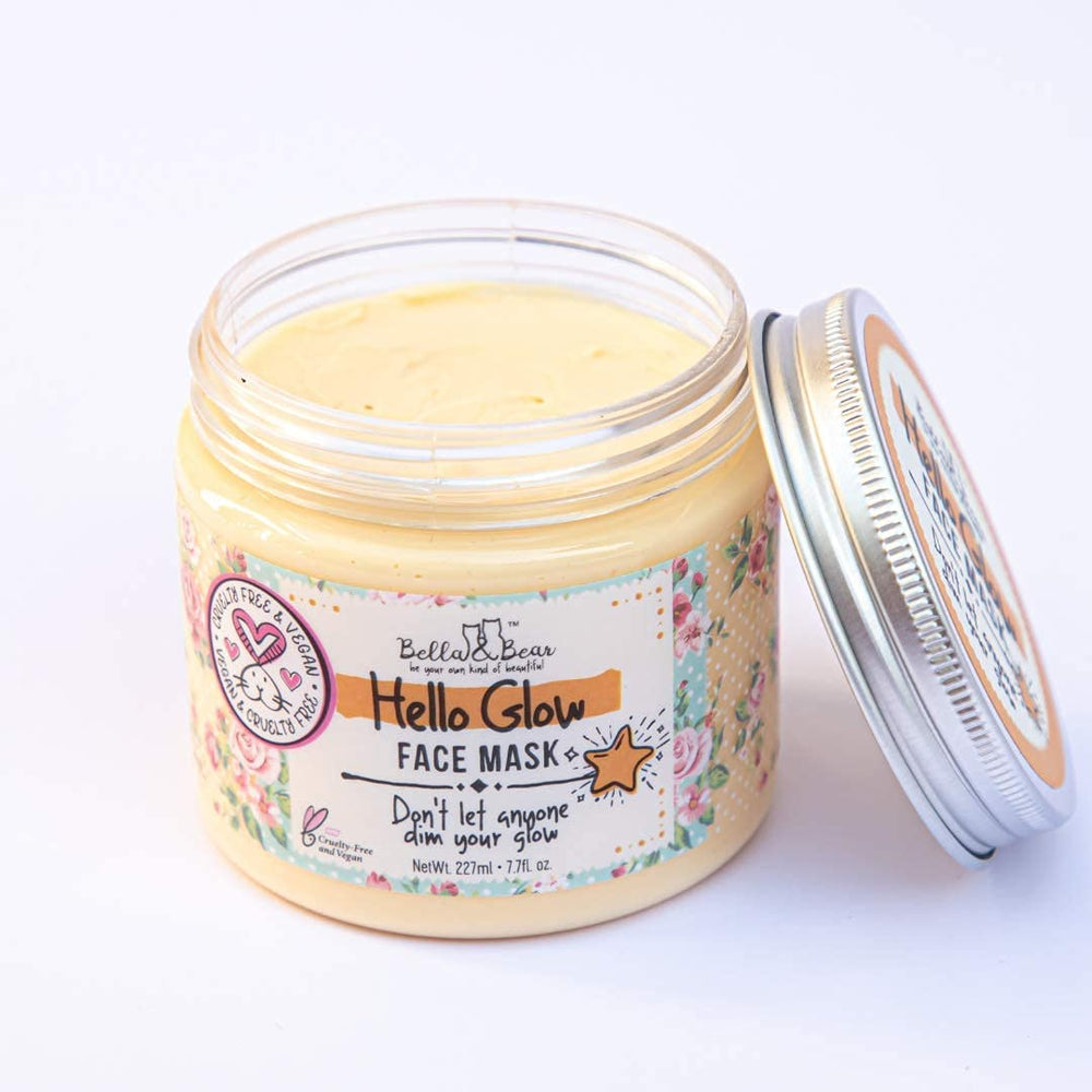 Bella & Bear Hello Glow fragrance shot, clementine scent adds a refreshing note