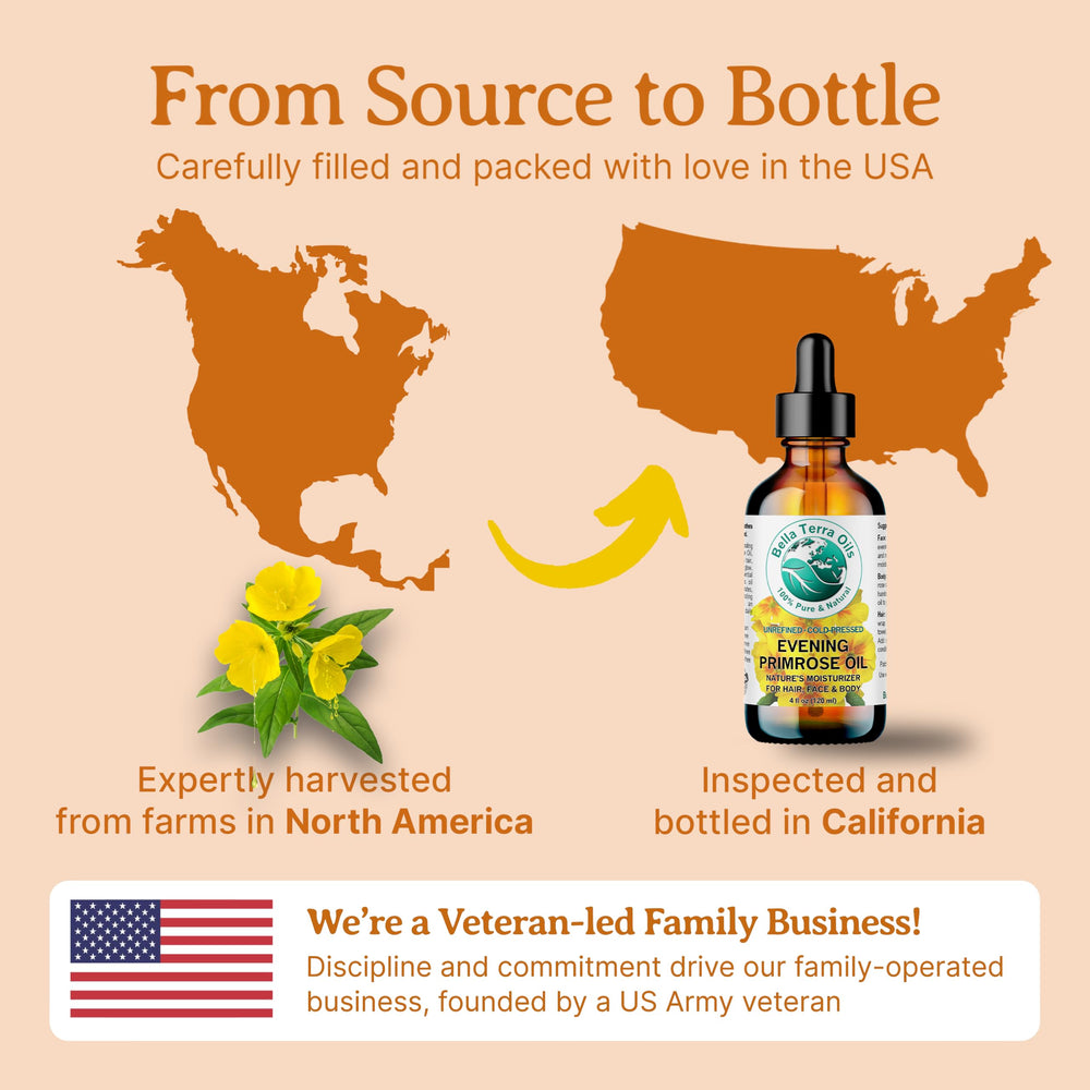 Bella Terra Oils harvest-inspired purity in a glass bottle.