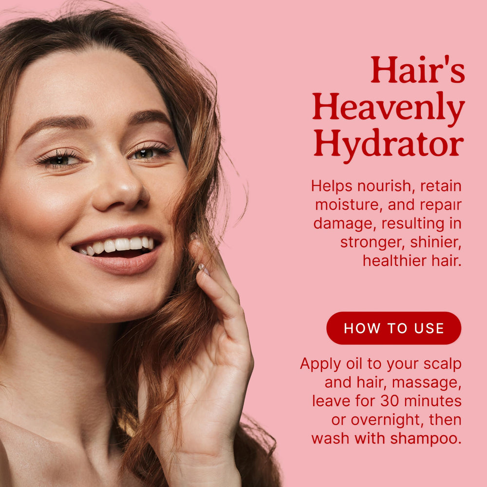 Bella Terra Oils Pomegranate Seed Oil in hair care routine for shine and manageability