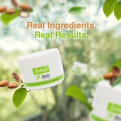 Bellahair Hydrating Mask applying hair demonstrates easy, transformative conditioning.