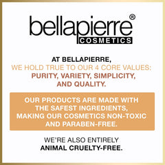 Clean beauty promise: Bellapierre Banana Setting Powder in cruelty-free formula