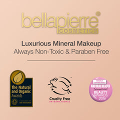 Bellapierre Banana Setting Powder helping control shine for all-day wear
