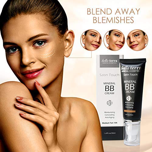 Bellaterra BB Cream shade sample for Medium Tan tones with warm undertones.