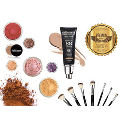 Rinse-off action with Bellaterra Cosmetics Mineral Exfoliating Gel for quick cleansing.