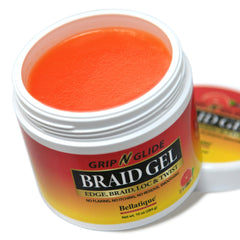 Bellatique Grip N Glide close-up of fast-drying gel formula for quick styling.