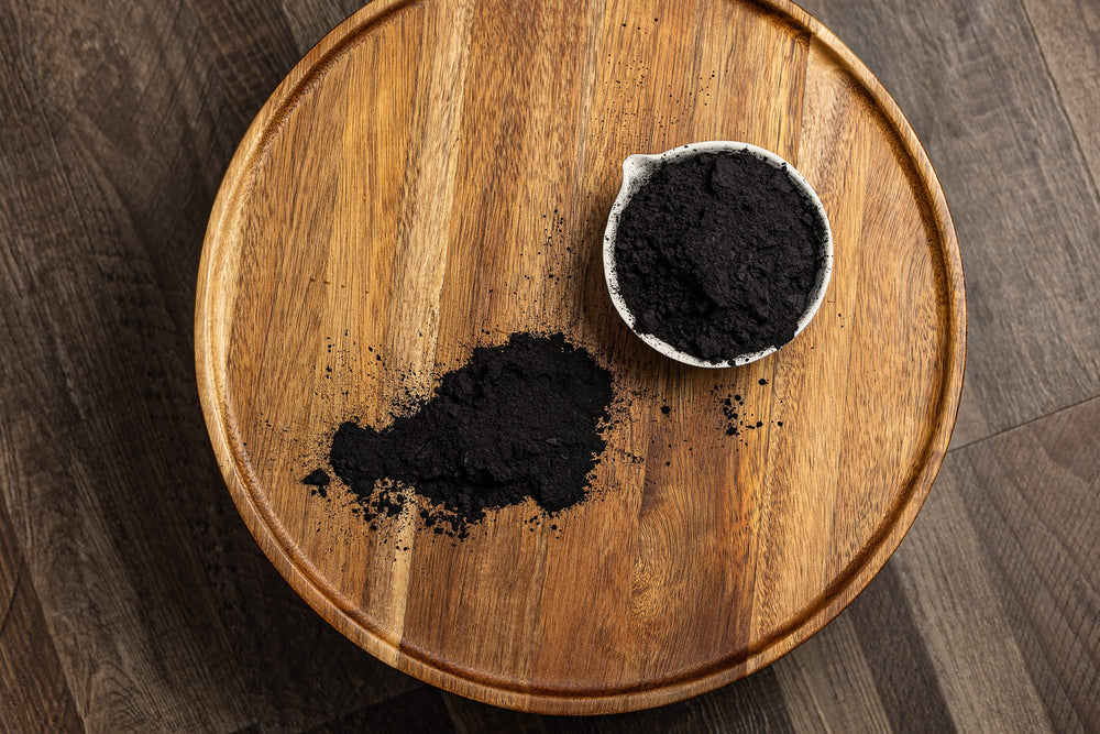 Belle Chemical charcoal powder used in facial scrub texture and exfoliation