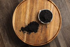 Belle Chemical charcoal powder used in facial scrub texture and exfoliation