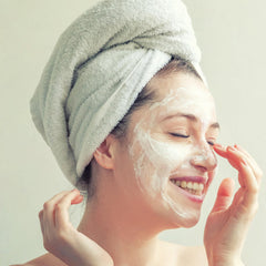Belli Fresh Start Scrub used 2–3 times weekly for smoother skin.